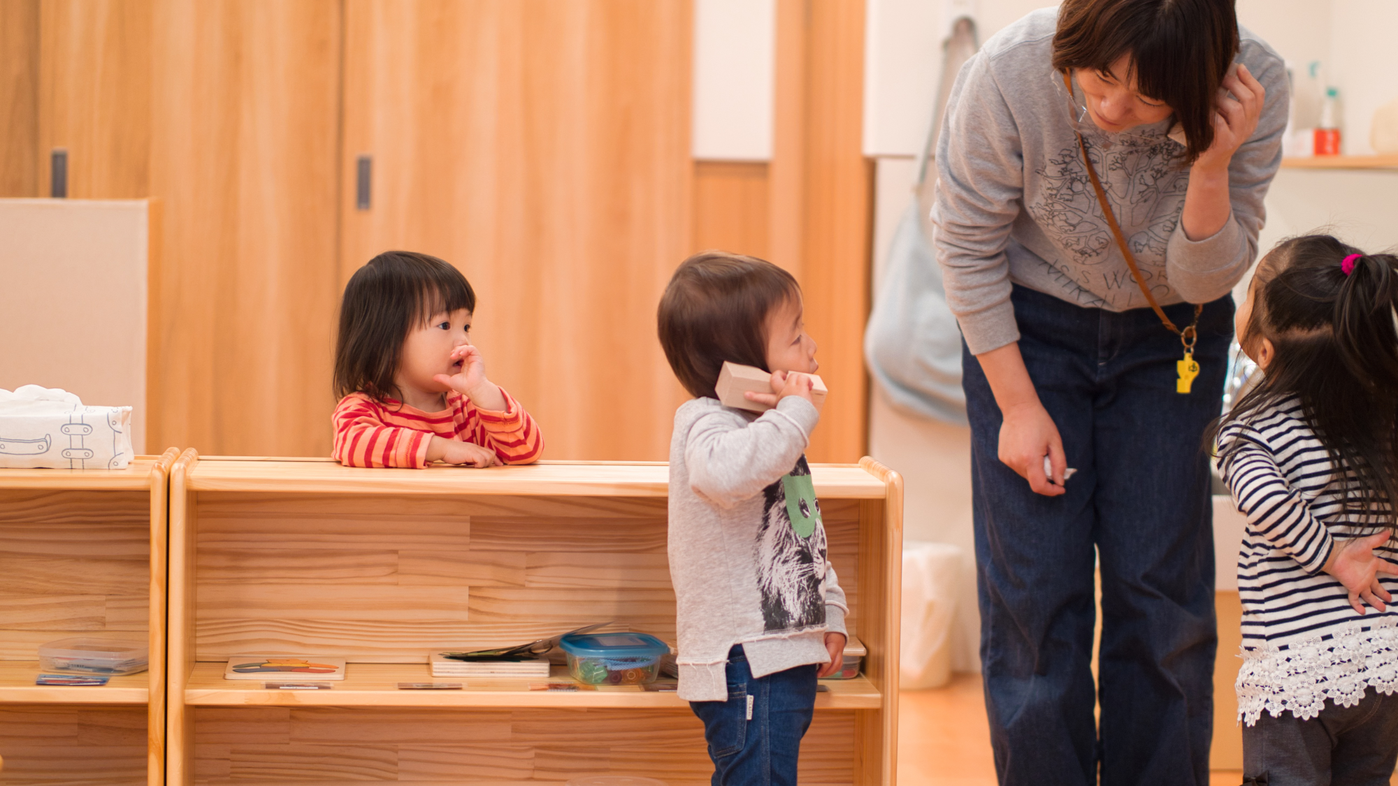 自分の思いを伝える子ども